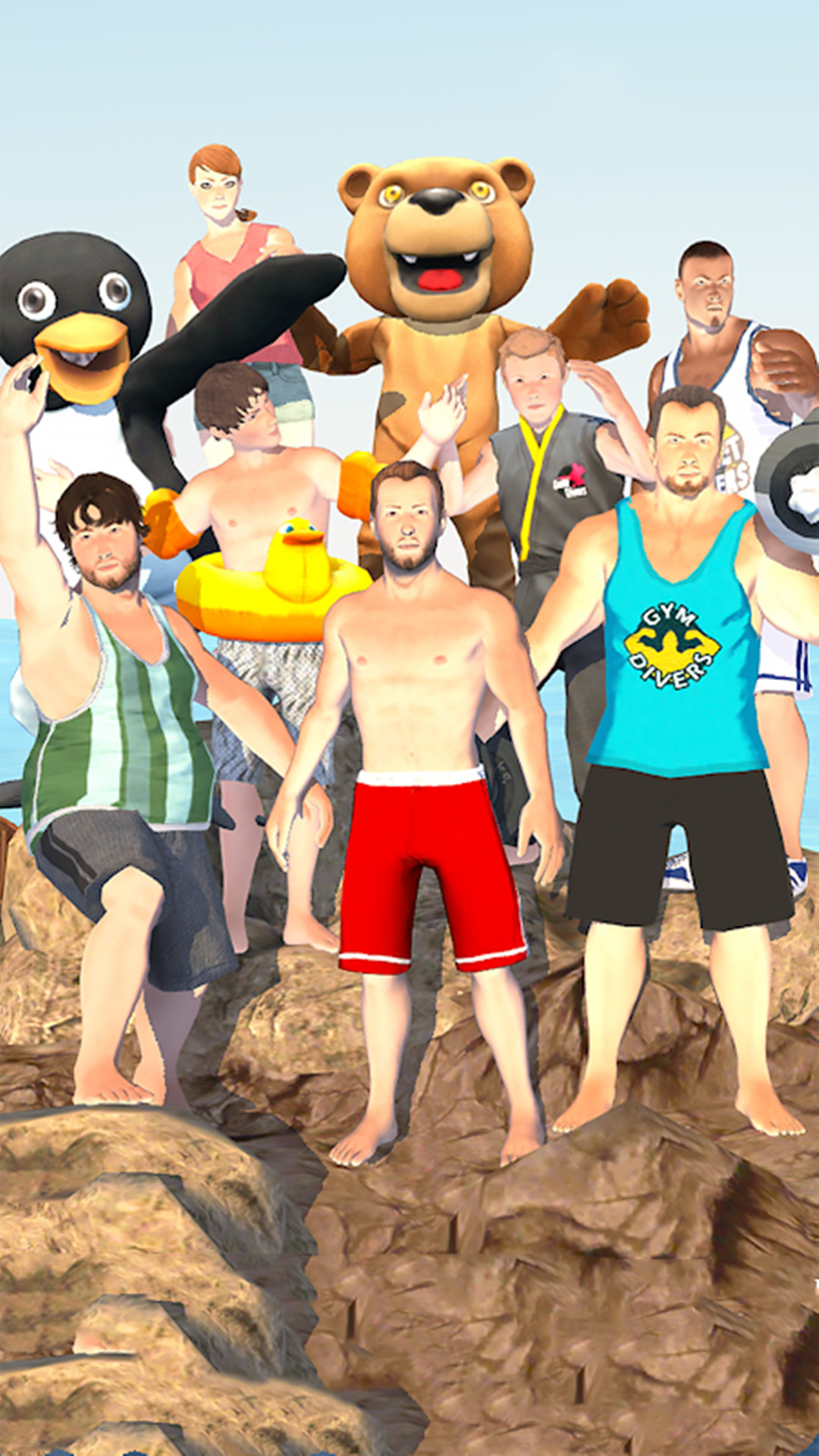 悬崖花样跳水游戏截图