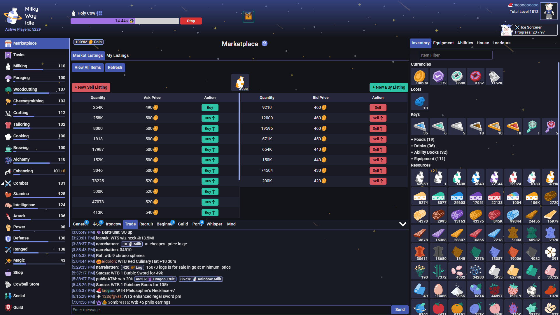 Milky Way Idle - 银河奶牛放置游戏截图