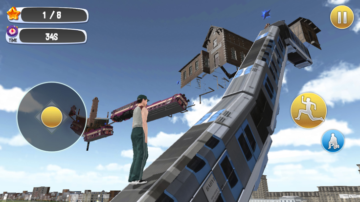 Walk Challenge Jump Parkour 3D游戏截图