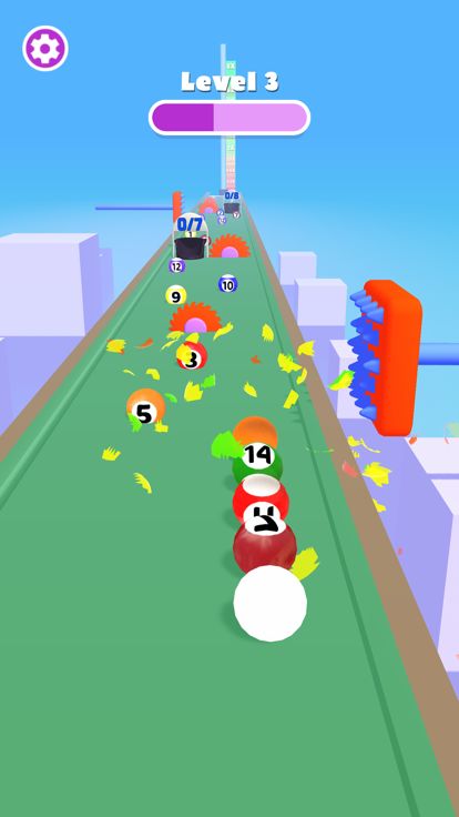 Billiards Run游戏截图