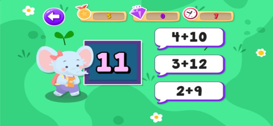 Math Game 1st 2nd Grade游戏截图