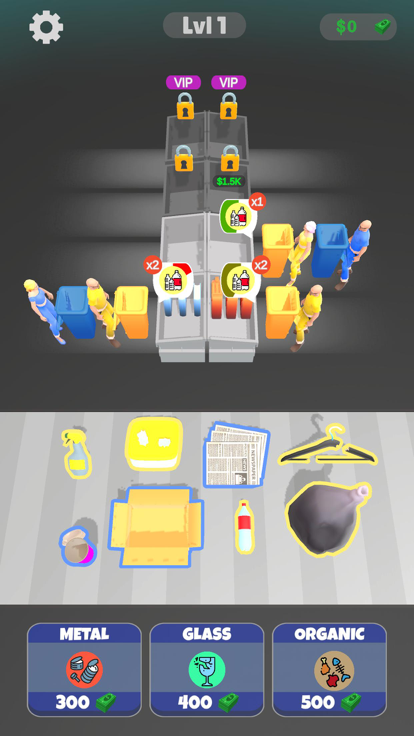 Recycle Sort游戏截图