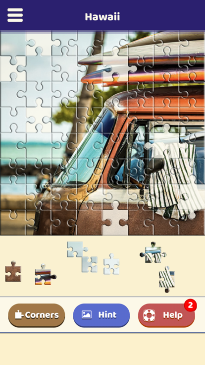 Hawaii Sightseeing Puzzle游戏截图