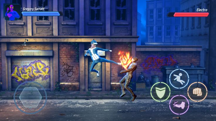 Flying hero city rescue mision游戏截图