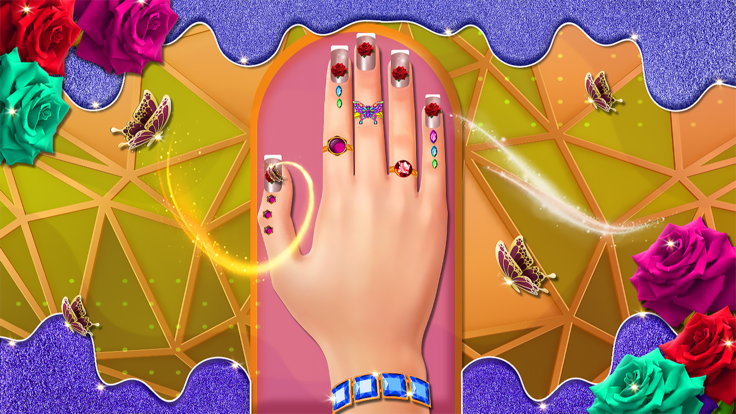 Nail Salon Girl Fashion Game游戏截图
