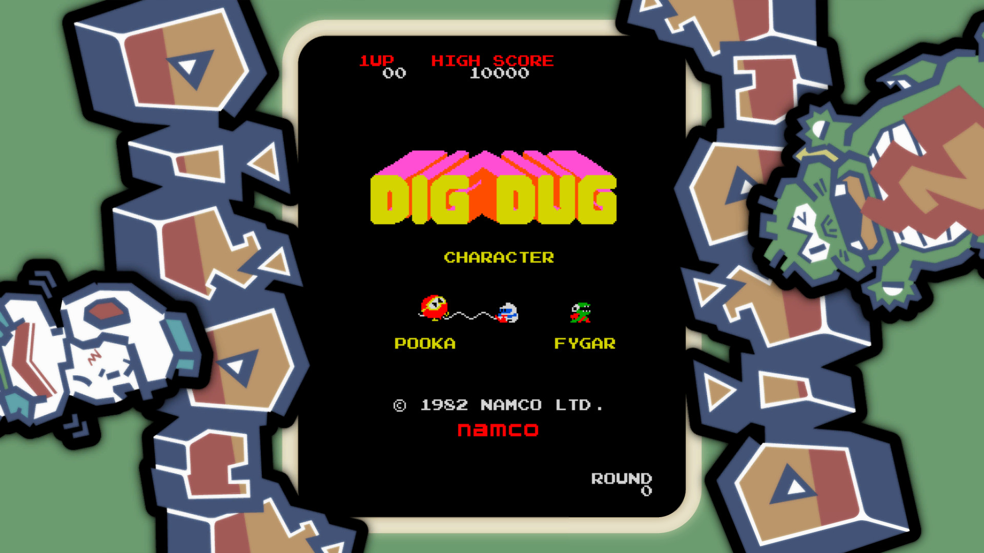 ARCADE GAME SERIES: DIG DUG游戏截图