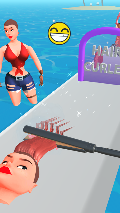 Hair Curl : Party Makeover游戏截图