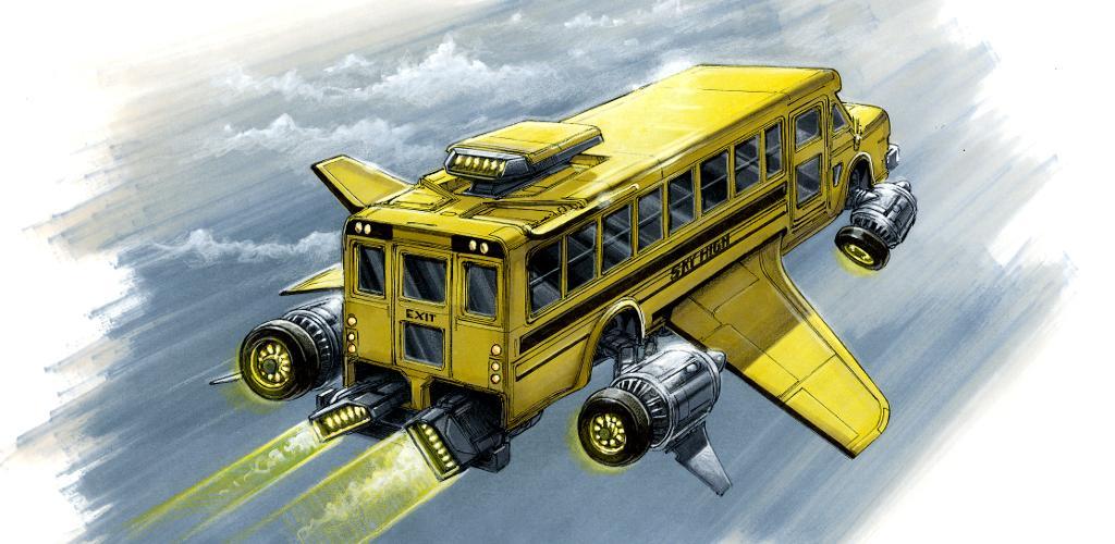 Flying Bus Simulator Free 2016游戏截图