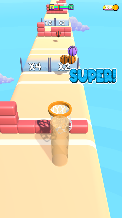 Hoop Run 3D!游戏截图
