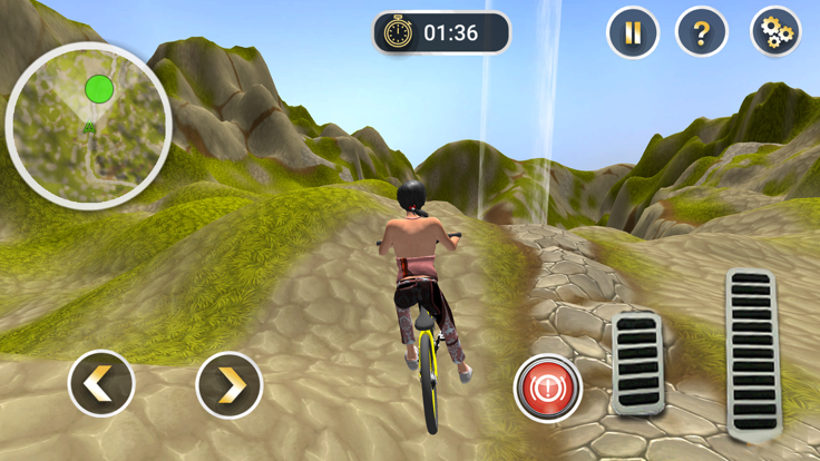 Bicycle Rider Off Road Race 3D游戏截图