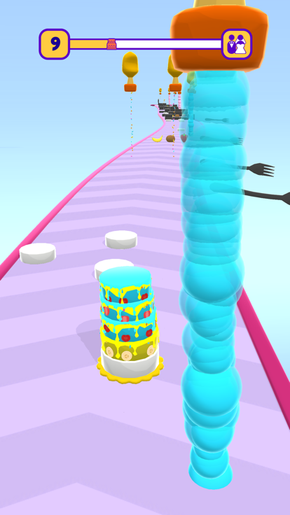 Wedding Cake Run游戏截图