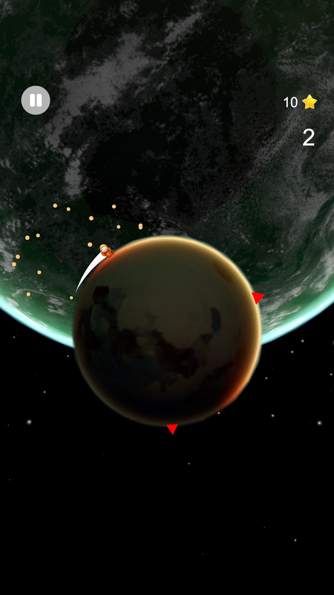 来自星球的跳跳游戏截图