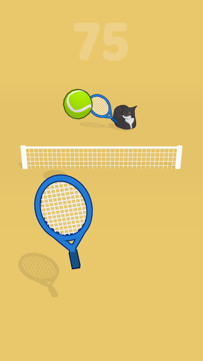 Tennis Cat 3D游戏截图