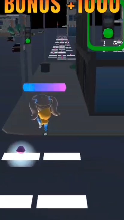 Pedestrian crossing runner游戏截图