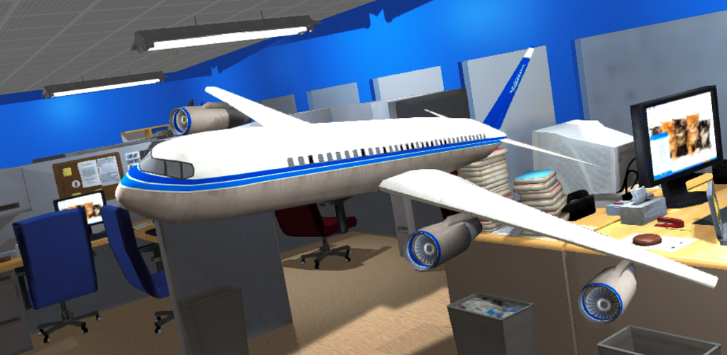 Toy Airplane Flight Simulator游戏截图
