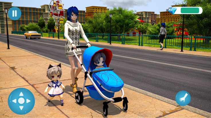 双胞胎妈妈的生活 3D游戏截图