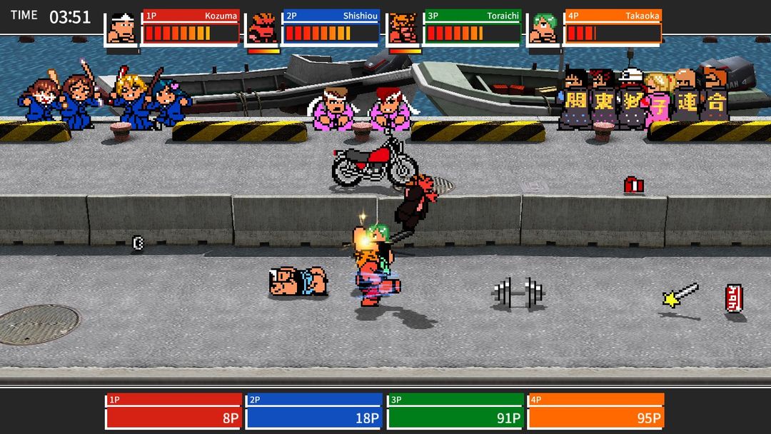 River City Melee : Battle Royal Special游戏截图