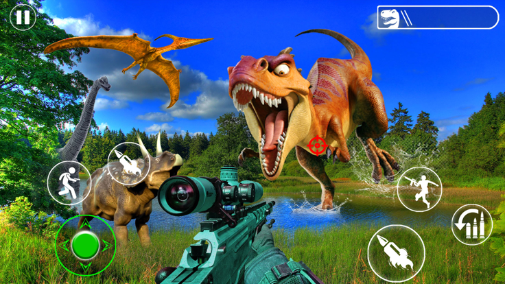 Dino hunt carnivore shooter 3d游戏截图