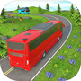 #1 bus driving sim games pro +icon