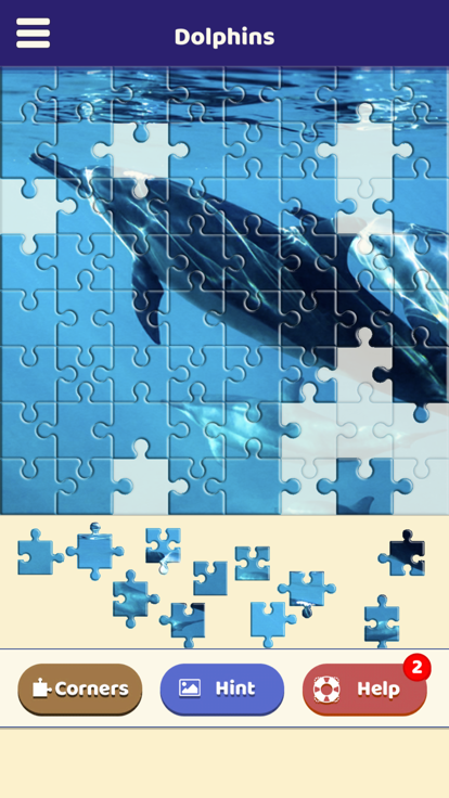 Dolphin Love Puzzle游戏截图