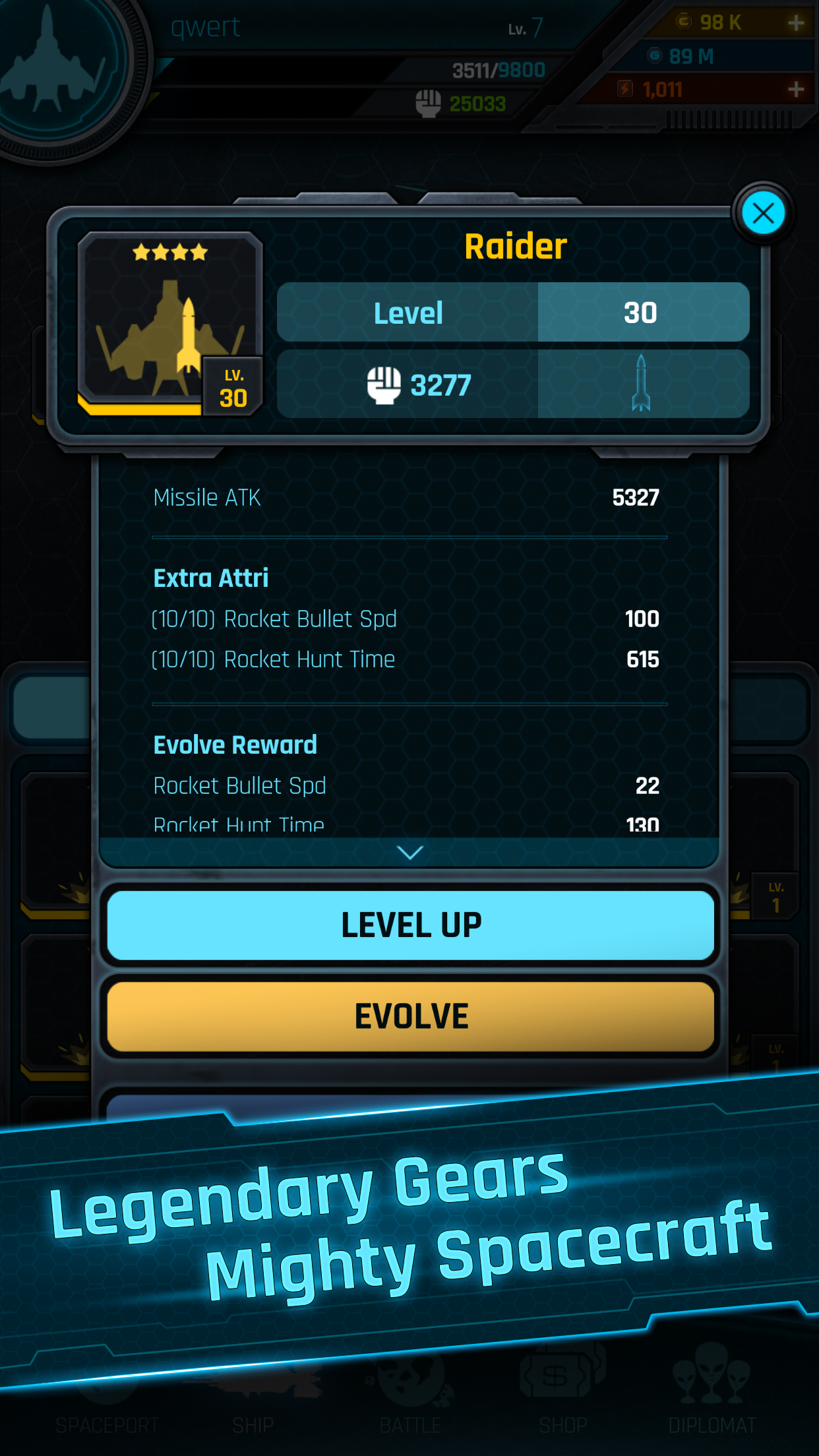 Galaxy Raid游戏截图