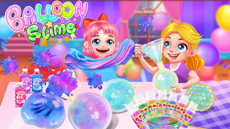 Balloon Glitter Slime游戏截图