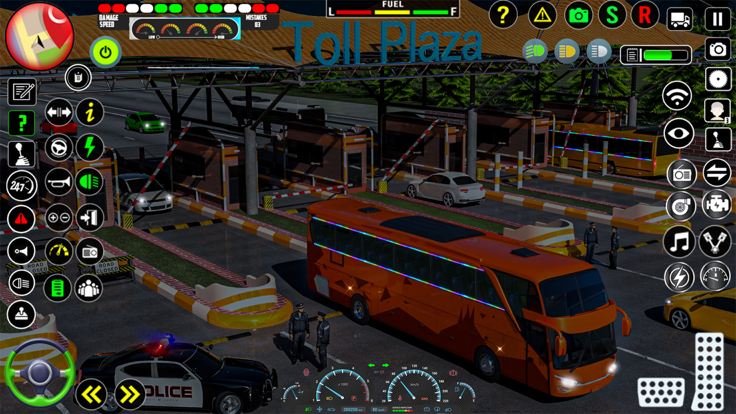 Euro City Bus Drive Games 3D游戏截图