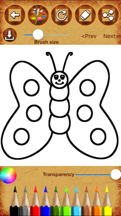 Toddler Drawing pad游戏截图