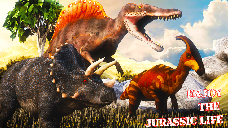 Dino Sim 3D：新的Safari世界游戏截图