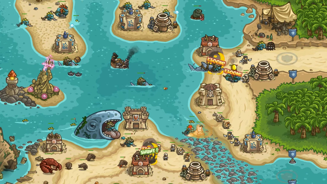 Kingdom Rush Frontiers - Tower Defense游戏截图