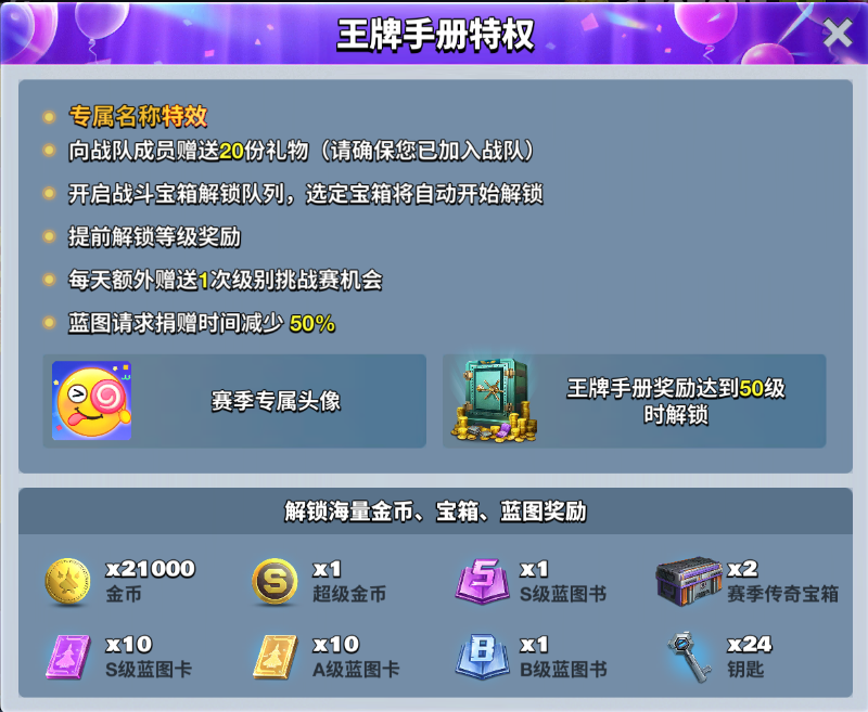 【王牌特权】