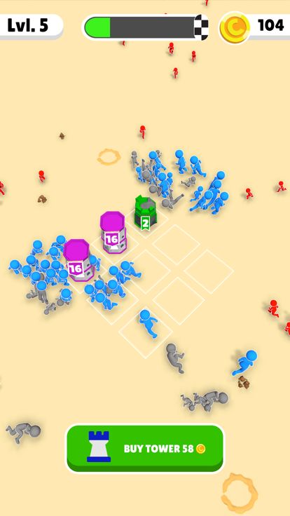 Merge Defenser游戏截图