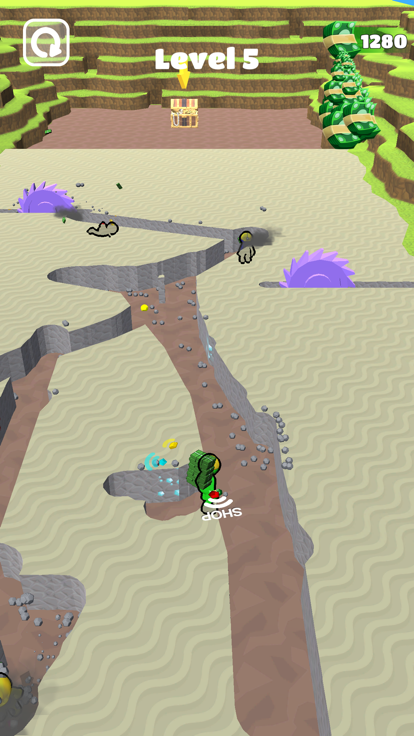 Miner Rush 3D游戏截图