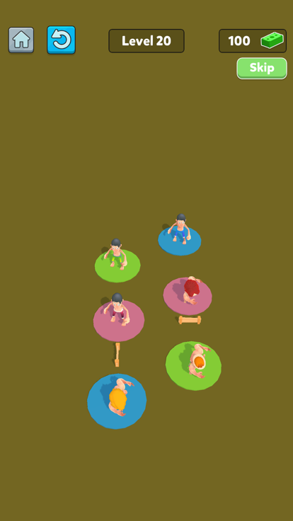 Help The Boxer K.O Draw Puzzle游戏截图