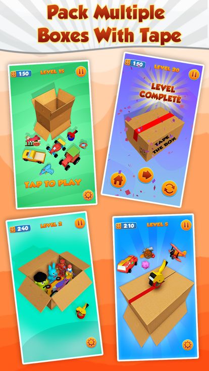 ASMR 磁带:货物排序游戏游戏截图