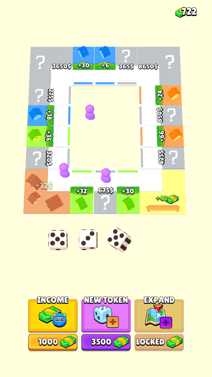 Dice World Cycle游戏截图