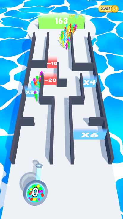 Crowd Maze 3D!游戏截图