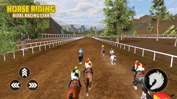 Horse Riding Rival Racing Star游戏截图