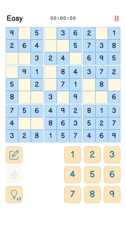 Sudoku - 9x9游戏截图