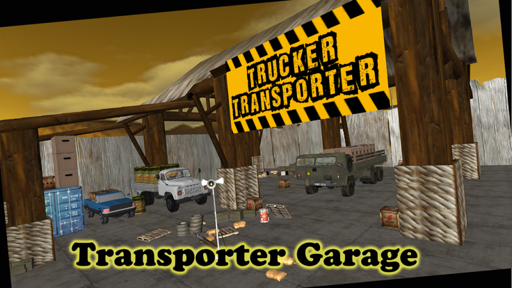 Trucker Transporter - 3D Sim游戏截图