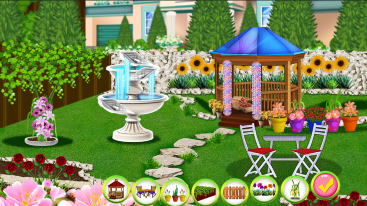 Home Garden Makeover Design游戏截图