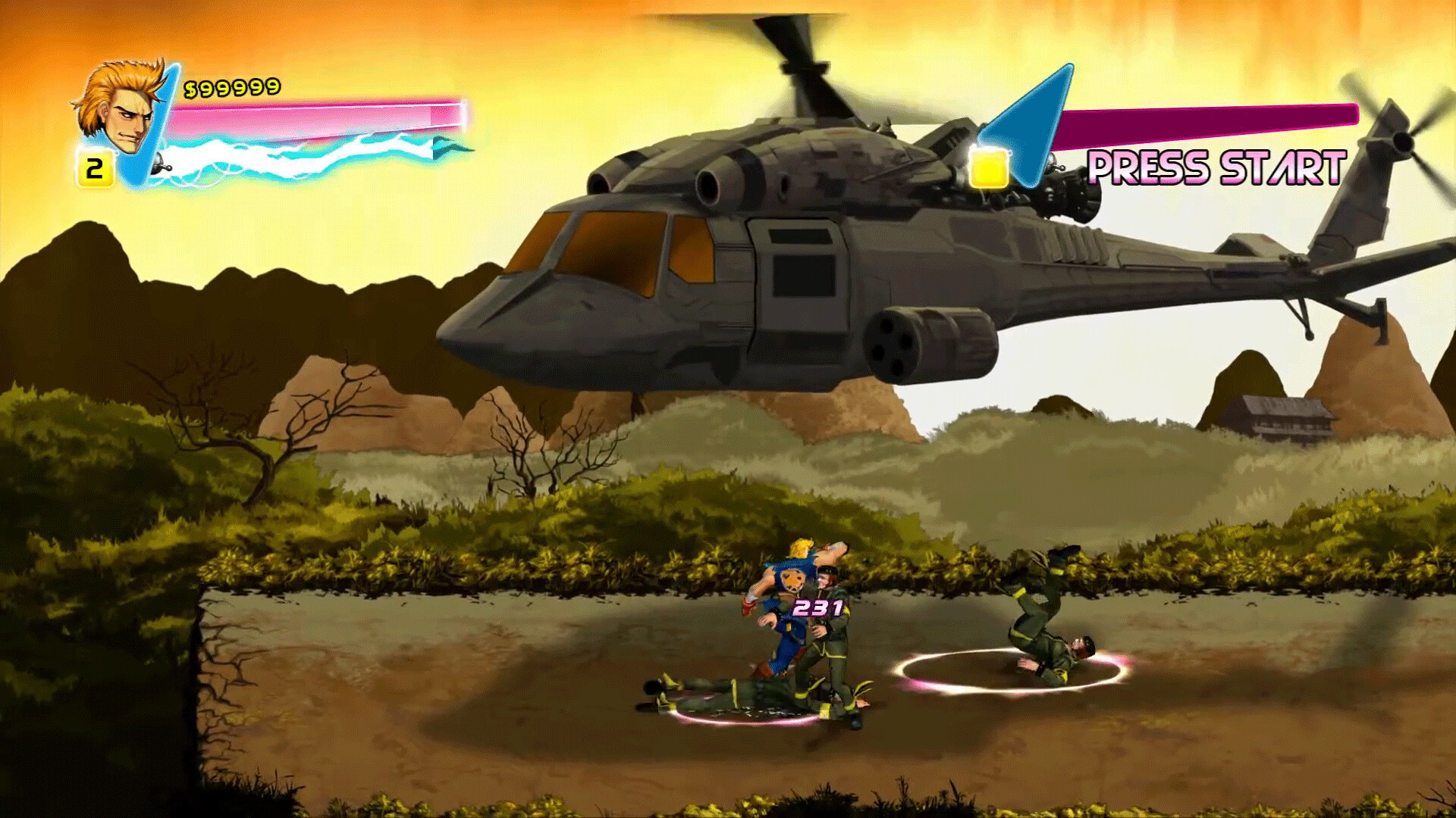 Double Dragon: Neon游戏截图