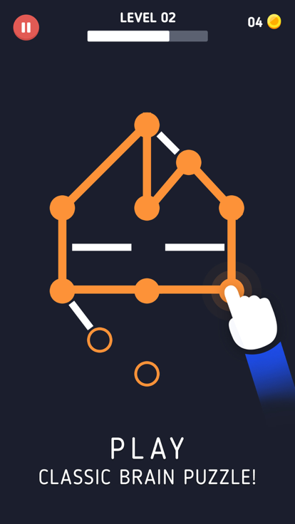 Brain Line Connect游戏截图