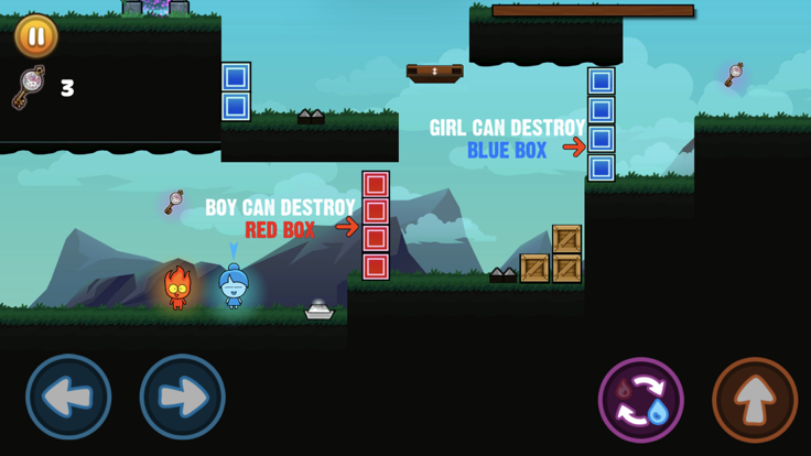 Elemental : Fire & Water游戏截图