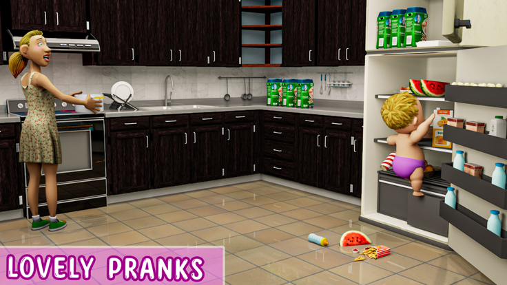 婴儿模拟器家庭恶作剧游戏截图