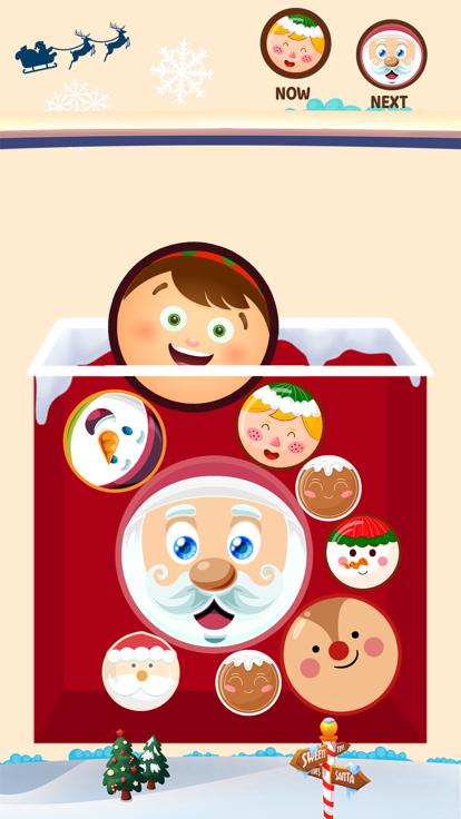 Christmas Faces : Merge Game游戏截图