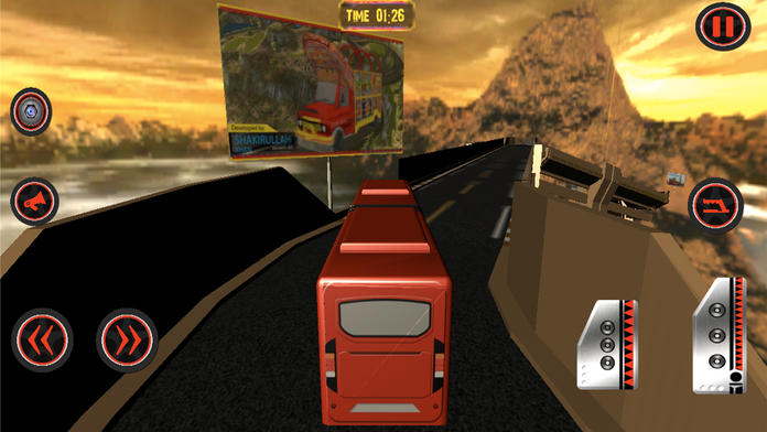 Metro Bus Driver - Hill Simulator游戏截图