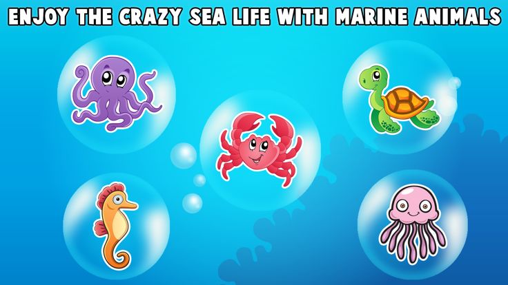 My First Sea Animals Puzzle Games游戏截图