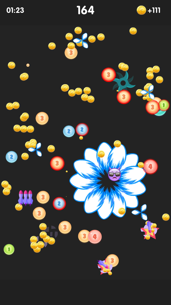 数字弹球游戏截图