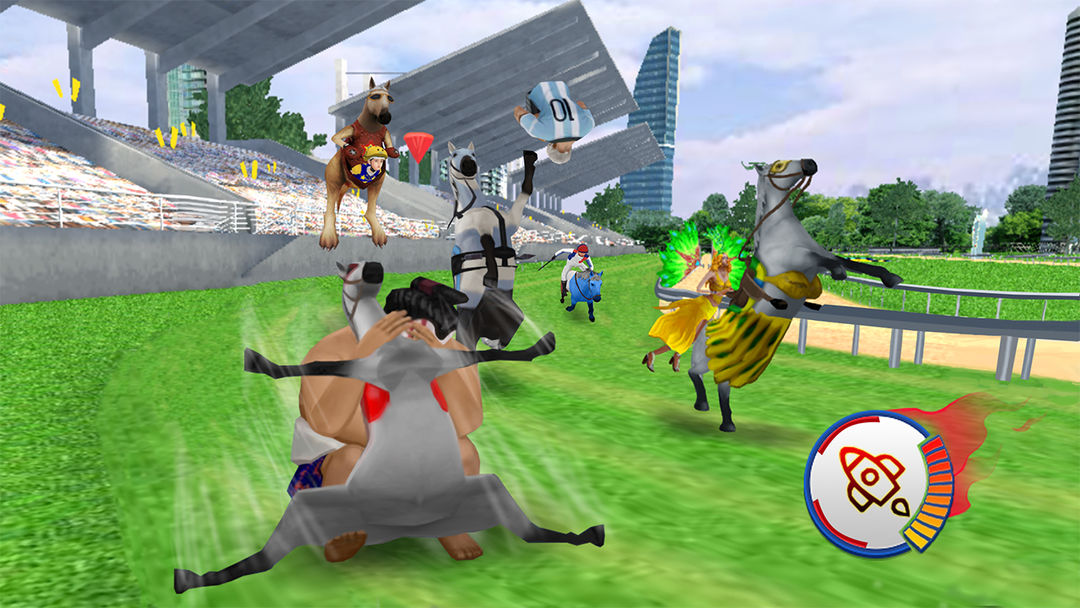 沙雕赛马游戏截图